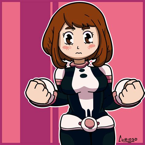 Ochako Uraraka by nepiris on Newgrounds